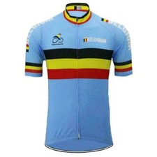 Retro Belgium Cycling Jersey Bicycle Jersey Cycling Shirt Cycling Tops Jersey