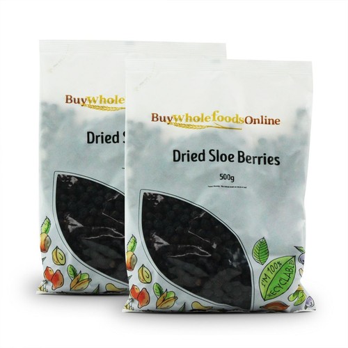 Dried sloe berries 1kg - sloe,