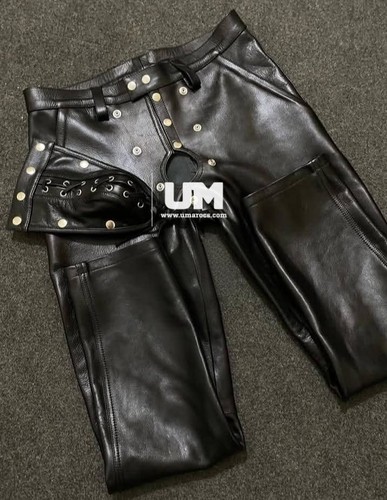 Men black genuine - black,