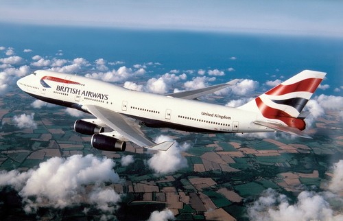 British airways boeing 747 - british,