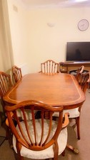 Extendable Dining Table and 5