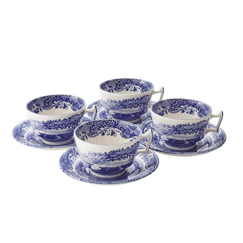 Spode earthenware blue italian - spode,