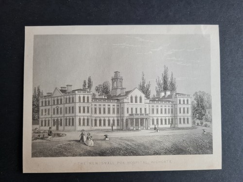 Antique 1851 print jenner - antique,