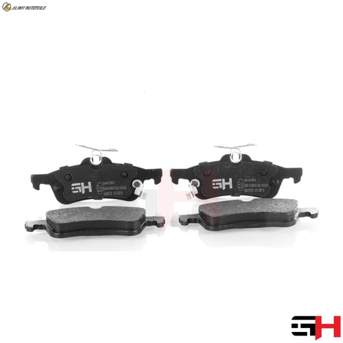 Brake pad set disc - pad,
