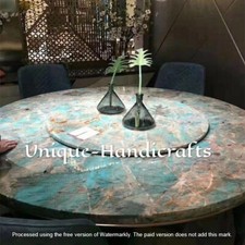 Amazonite Round Coffee Table