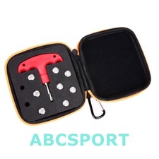 Silver Golf Weight Wrench Kit for Taylormade SIM2, M4, M6, RBZ, SIM2 Max Driver