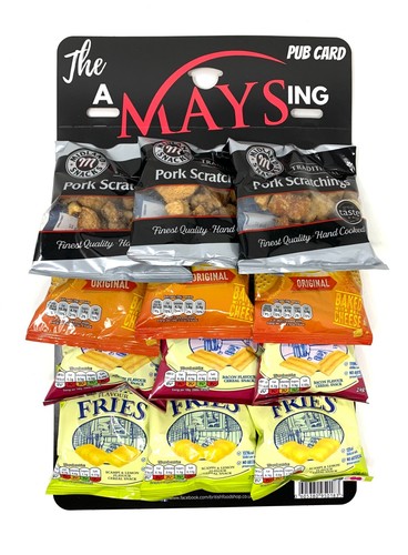 Pack pub snack card - card, mini