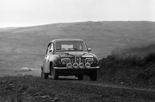 Saab 1968 rally car - saab,