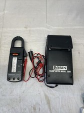 ROBIN 2608 CLAMP METER, MEASURES UP TO 300AMPS, 600V AC, 60V DC & RESISTANCE.