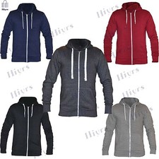 Mens zip Hoodie Sweatshirt