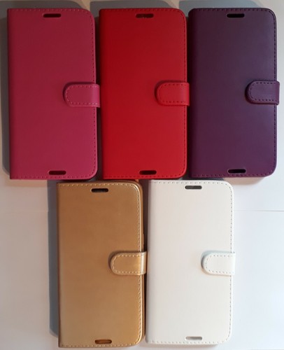Book wallet style leather - pu,