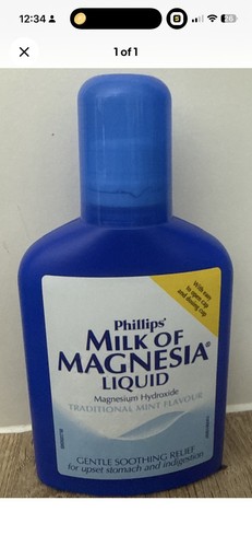 Milk magnesia mint - milk,