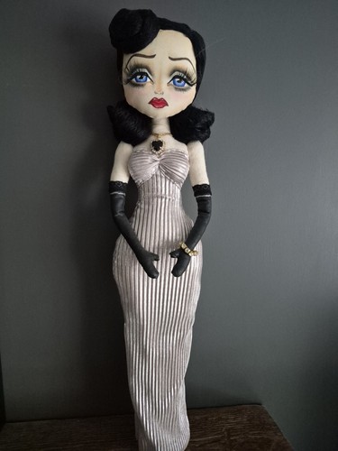 Ooak horror art doll gothic - horror,