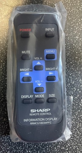 Sharp e601 remote control - pn-e601,