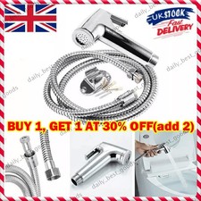 Chrome Muslim Shower Head Bidet Shattaf Douche Spray Gun Tap Toilet Hygienic Kit