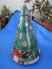 Empty Ringtons Tea Christmas Tree Tin