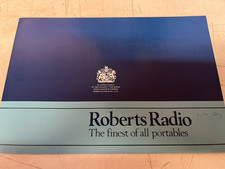ROBERTS RADIO RM/RCM/RAMBLER RT22 R606MB ADVERTISING BROCHURE SHACK/WALL ART