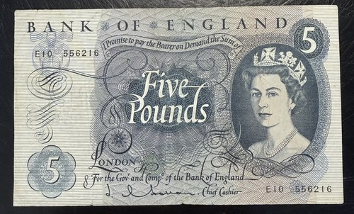 Old five pound note good - pound,
