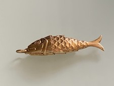 9ct Gold Articulated Fish by