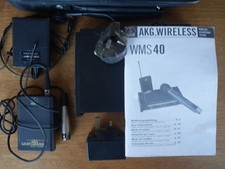 AKG WMS40  Wireless Microphone Set and Case