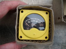 weston indicator oil temp gauge spitfire lancaster air ministry ww2 new boxed