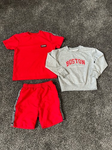 Boys mckenzie red shirt - red, t-shirt