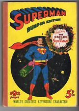 Superman Bumper Issue  Annual -  1951 Atlas - FIRST ISSUE - RARE- LOVELY COPY