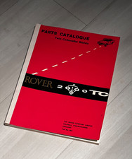 Parts Catalogue Rover 2000 TC  Twin Carburetter
