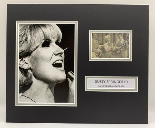 Rare dusty springfield signed - springfield,