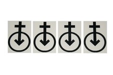 Femdom Female Domination Mistress Temporary Tattoos FREE P&P - Pack of 4