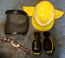 Hard Hat Hi-Vis Yellow (Construction, Safety, Protection, Reflective, PPE)