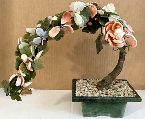 Vtg large chinese jade - jade, quartz