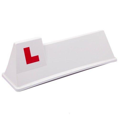 Driving school roof sign - roof,