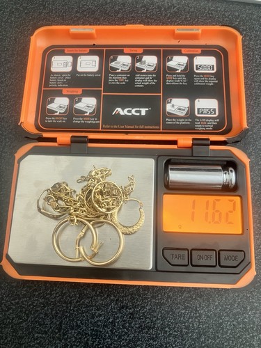 Scrap 9ct gold mixed - gold., 11.6g