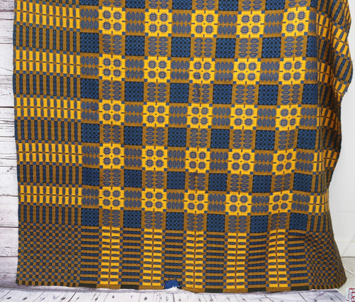 Vintage welsh wool tapestry - vintage,