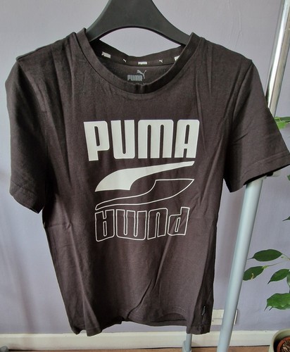Puma boy black short sleeve - boy's,