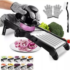 Professional Adjustable Mandolin Slicer Vegetable Cutter Food Fruit Chopper Tool