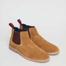 Men's Ben Sherman Garcia Chelsea Boots in Brown