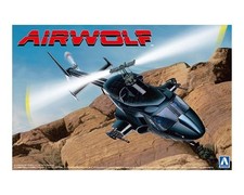 Scale aoshima airwolf - scale,