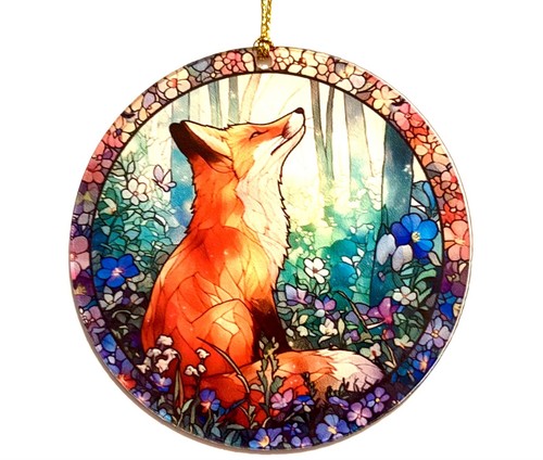Small red fox british wildlife - fox,