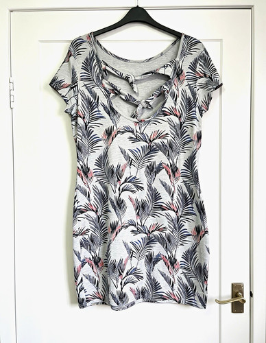 Superdry grey palm leaf - grey,
