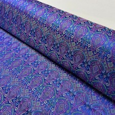 Paisley faux thai silk chinese