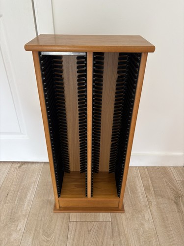 Vintage wooden storage - wooden, cd