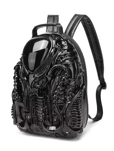 Giger style alien backpack - hr,