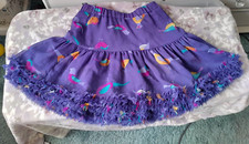 Girls Joules rah rah Skirt bird pattern elasticated waistband age 9-10 years