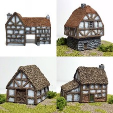 6mm wargame buildings. 4  x