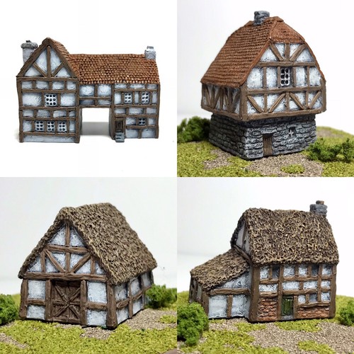 6mm wargame buildings - ., x