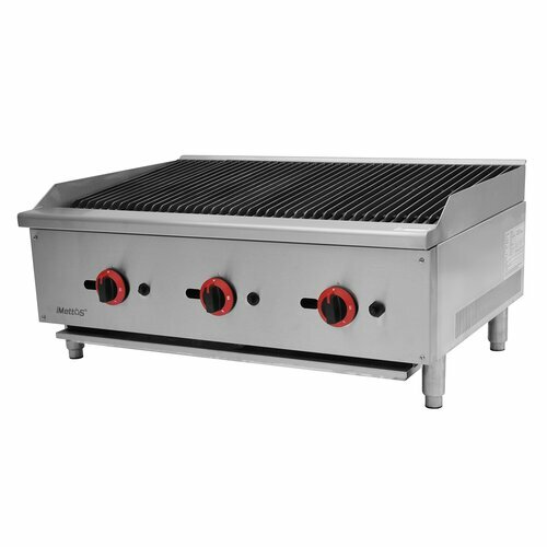 Gas chargrill inch - chargrill, inch/flame