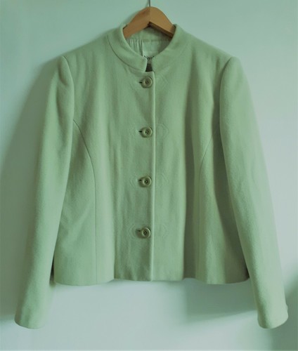 Viyella pale light green wool - pale,