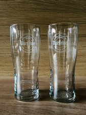 2 x WARSTEINER PINT GLASSES